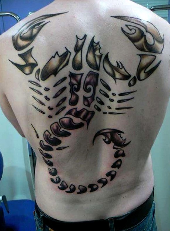 79 Ideas para Tatuajes de Escorpiones (+Significados) 64
