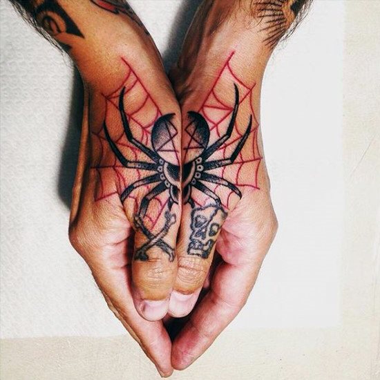 60 Tatuajes de Arañas con significados 14