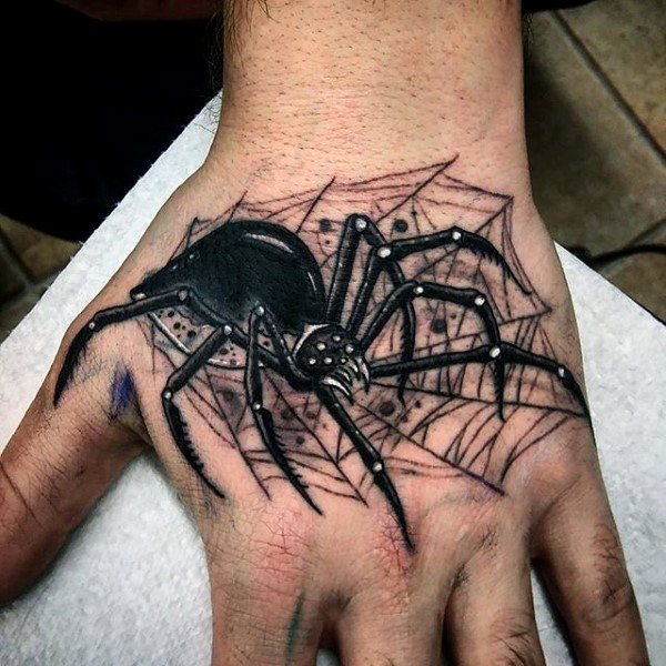 60 Tatuajes de Arañas con significados 16