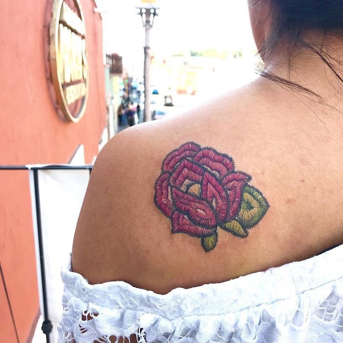 Tatuajes Bordados: La nueva Moda y sus estilos (Mexicano) 14