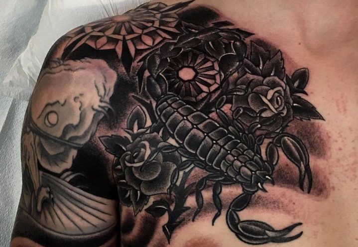 79 Ideas para Tatuajes de Escorpiones (+Significados) 2