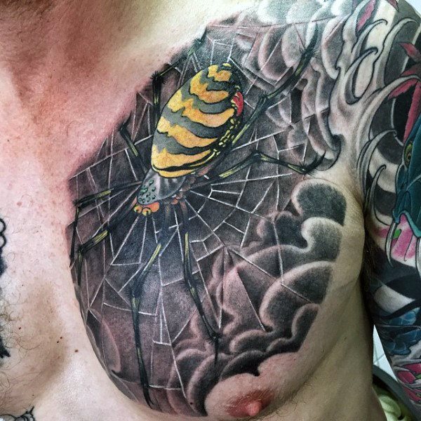 60 Tatuajes de Arañas con significados 7