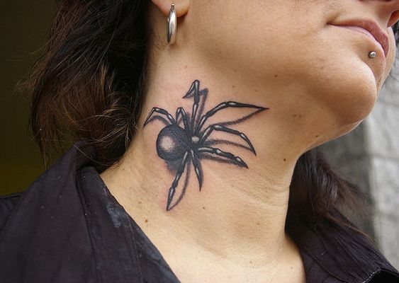 60 Tatuajes de Arañas con significados 8