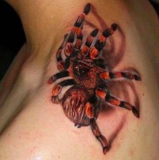 60 Tatuajes de Arañas con significados 11