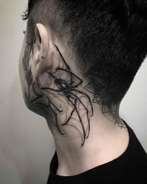 60 Tatuajes de Arañas con significados 12
