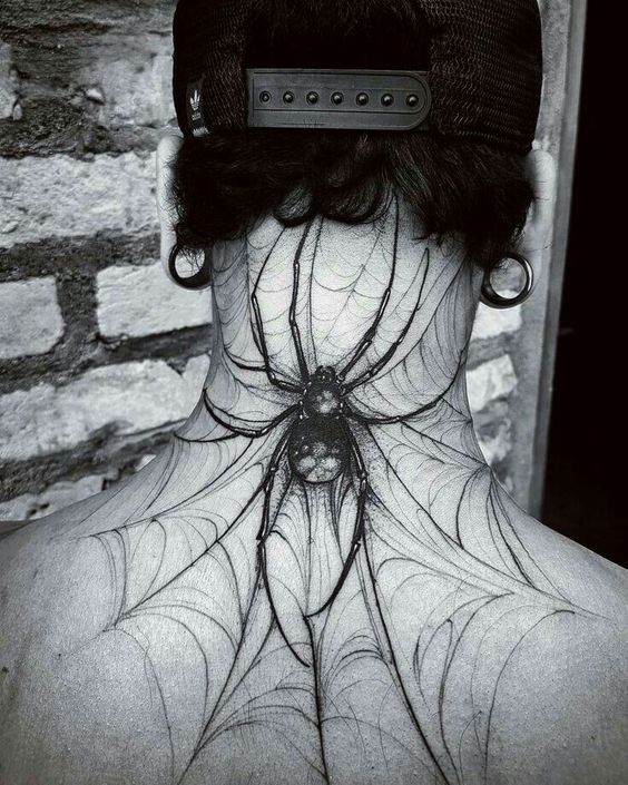 60 Tatuajes de Arañas con significados 13