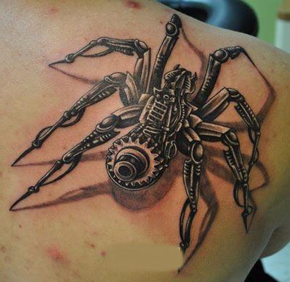 60 Tatuajes de Arañas con significados 52