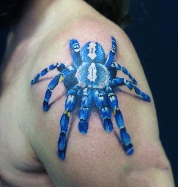 60 Tatuajes de Arañas con significados 25