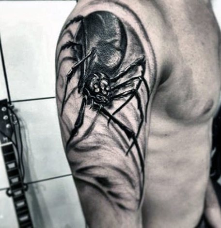 60 Tatuajes de Arañas con significados 26