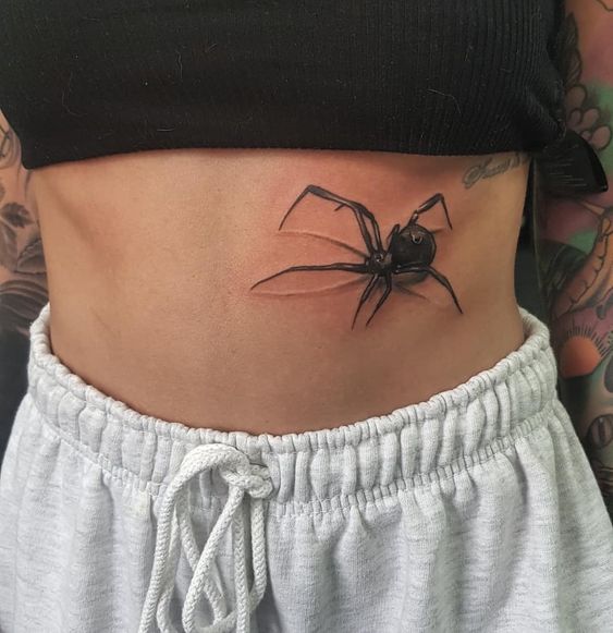 60 Tatuajes de Arañas con significados 28