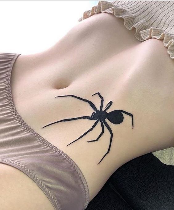 60 Tatuajes de Arañas con significados 29