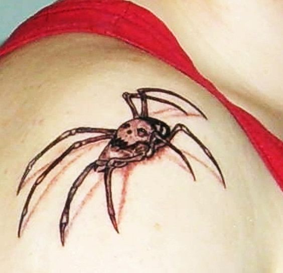 60 Tatuajes de Arañas con significados 31