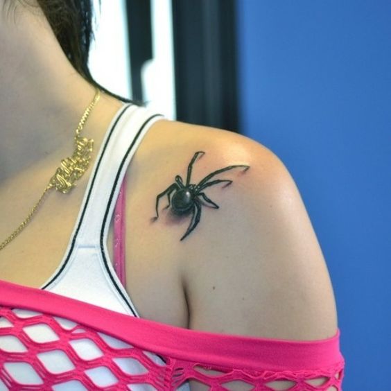 60 Tatuajes de Arañas con significados 34