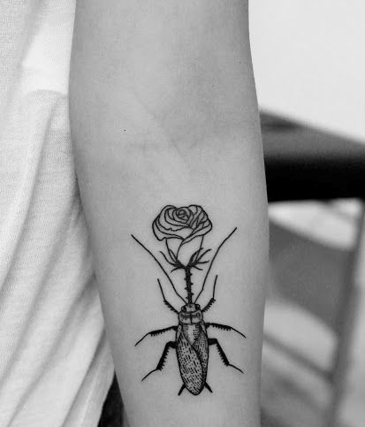 50 Especiales Tatuajes de Insectos y sus significados 48