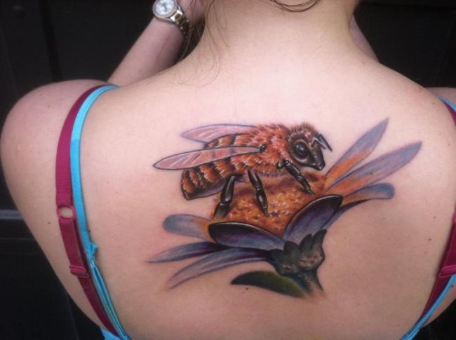 50 Especiales Tatuajes de Insectos y sus significados 2