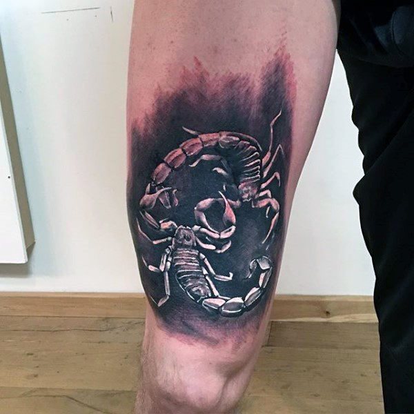 79 Ideas para Tatuajes de Escorpiones (+Significados) 41
