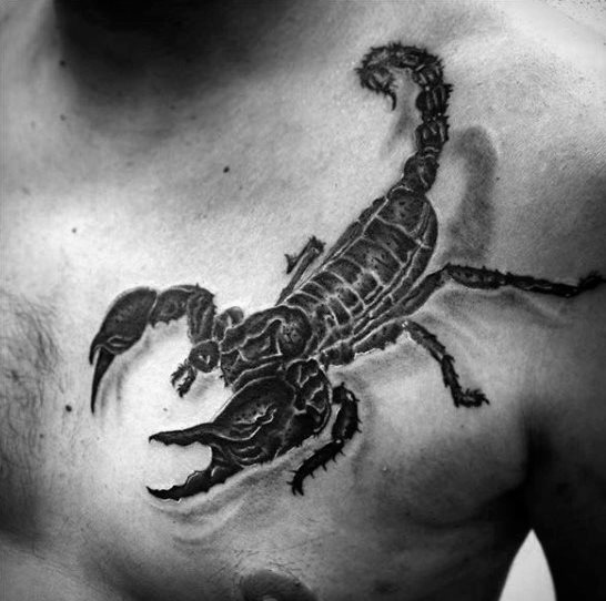 79 Ideas para Tatuajes de Escorpiones (+Significados) 43