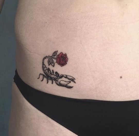 79 Ideas para Tatuajes de Escorpiones (+Significados) 54