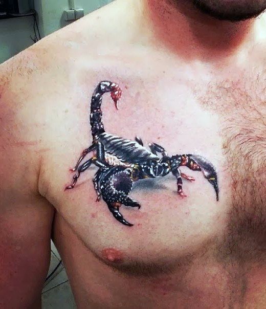 79 Ideas para Tatuajes de Escorpiones (+Significados) 31