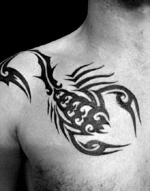 79 Ideas para Tatuajes de Escorpiones (+Significados) 33