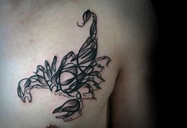 79 Ideas para Tatuajes de Escorpiones (+Significados) 35