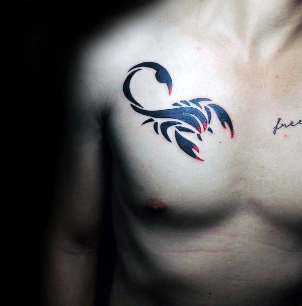 79 Ideas para Tatuajes de Escorpiones (+Significados) 37