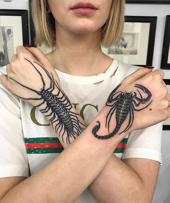 79 Ideas para Tatuajes de Escorpiones (+Significados) 15