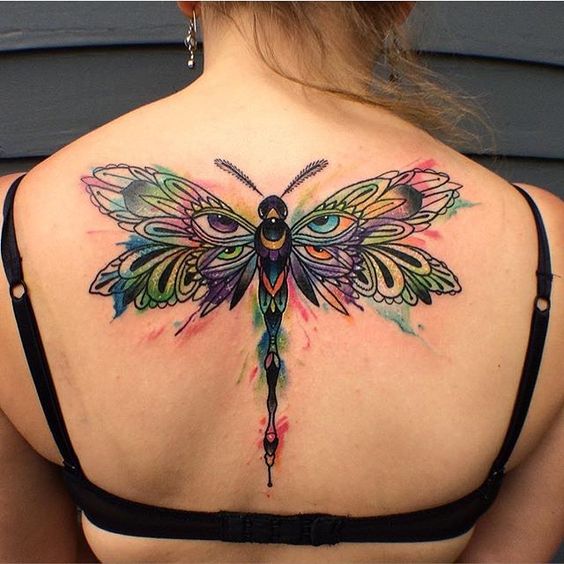 50 Especiales Tatuajes de Insectos y sus significados 39