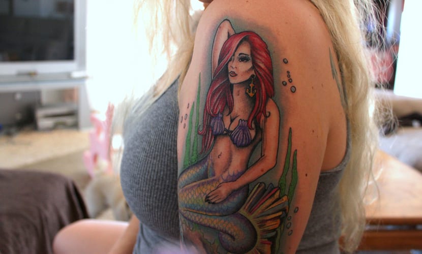 58 Ideas para Tatuajes de Sirenas (Significados) 23