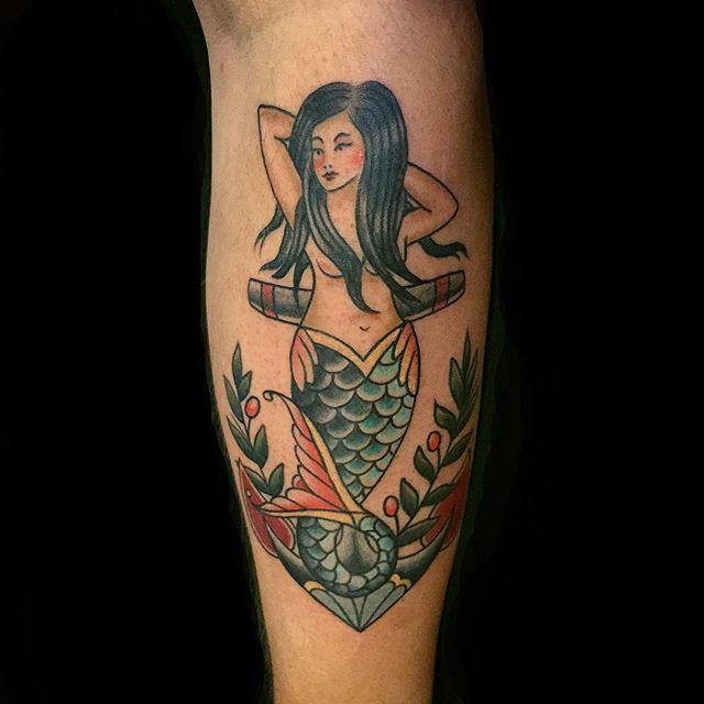 58 Ideas para Tatuajes de Sirenas (Significados) 15