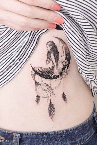 58 Ideas para Tatuajes de Sirenas (Significados) 4