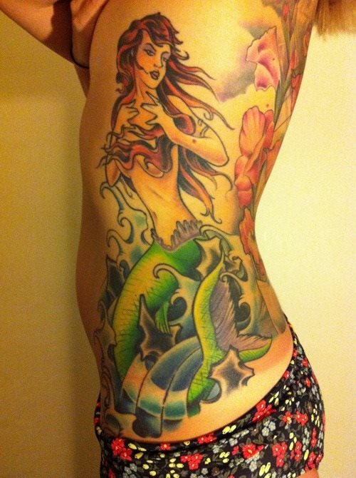 58 Ideas para Tatuajes de Sirenas (Significados) 6