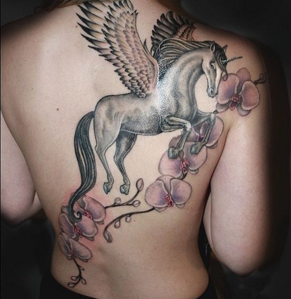 62 Ideas para Tatuajes de Unicornios (+Significados) 16