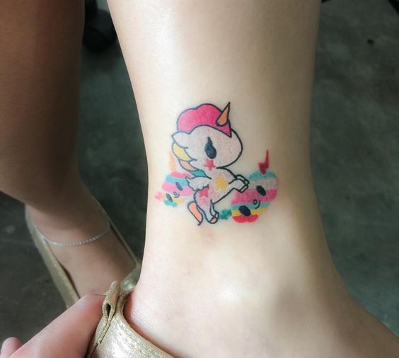 62 Ideas para Tatuajes de Unicornios (+Significados) 9