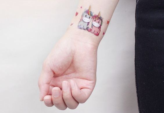 62 Ideas para Tatuajes de Unicornios (+Significados) 12