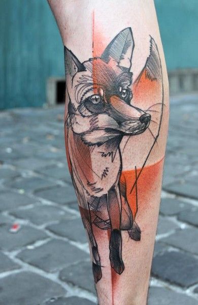 51 Tatuajes de zorros y sus significados 2