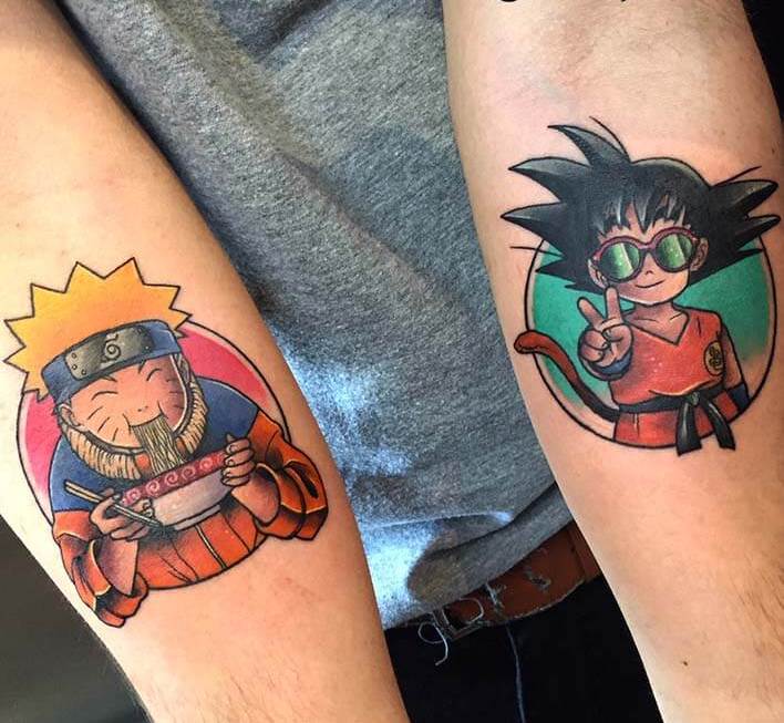 62 Mejores Tatuajes de Goku y sus Variantes 5