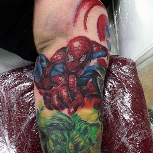 60 Ideas para Tatuajes de Spiderman (+Significados) 3