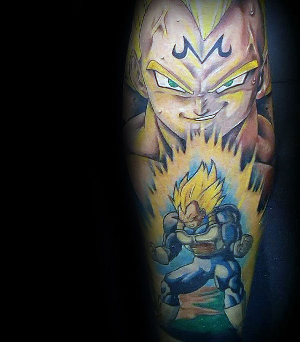 58 Mejores Tatuajes de Vegeta (+Significado) 3