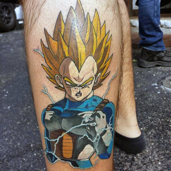 58 Mejores Tatuajes de Vegeta (+Significado) 5