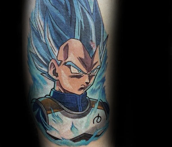 58 Mejores Tatuajes de Vegeta (+Significado) 6