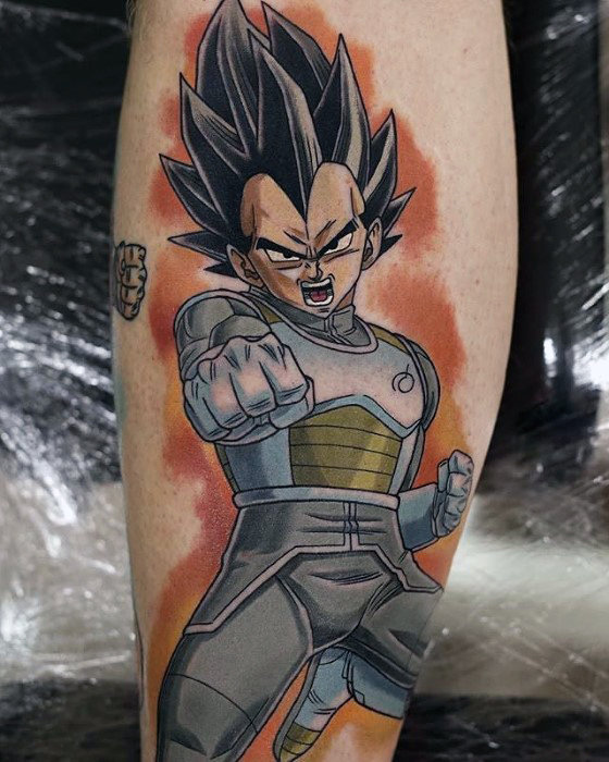 58 Mejores Tatuajes de Vegeta (+Significado) 8