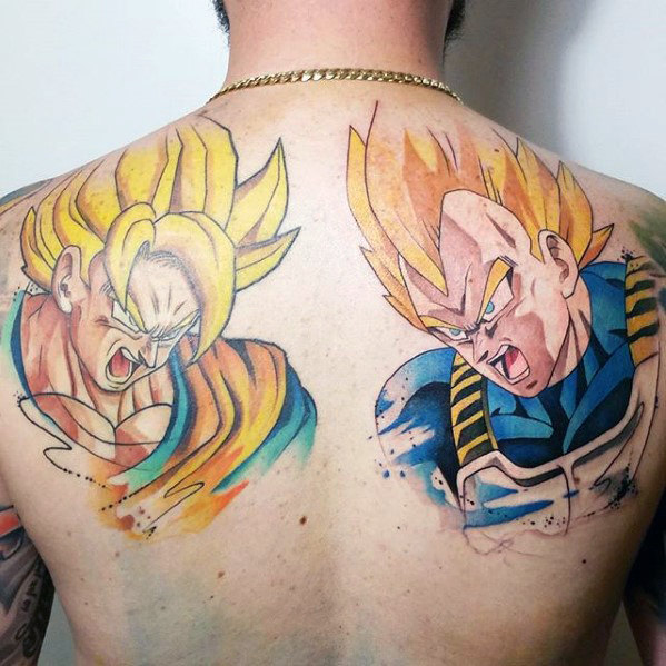 58 Mejores Tatuajes de Vegeta (+Significado) 9