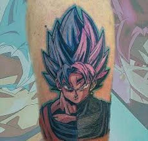 62 Mejores Tatuajes de Goku y sus Variantes 34