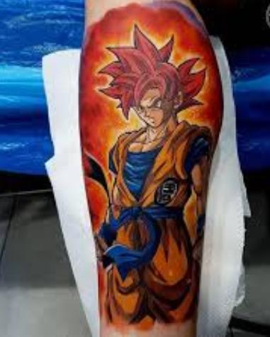 62 Mejores Tatuajes de Goku y sus Variantes 36