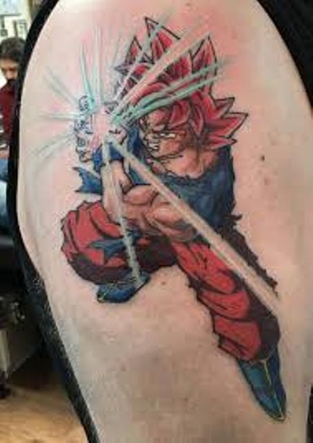 62 Mejores Tatuajes de Goku y sus Variantes 37