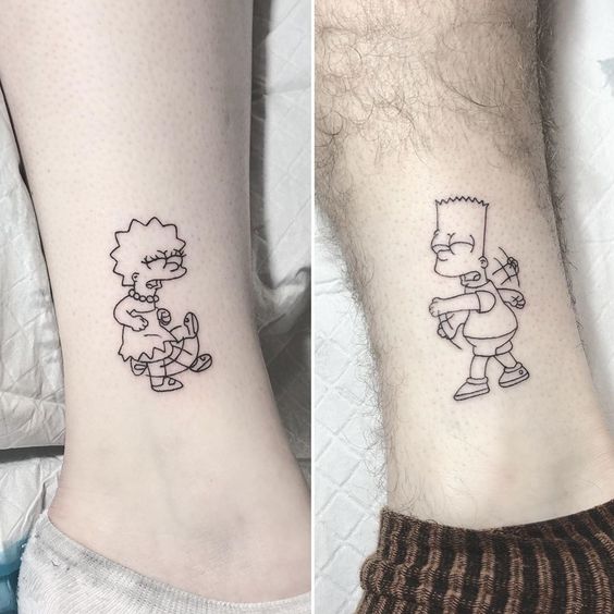 53 Tatuajes de los Simpson que te volaron la cabeza 39