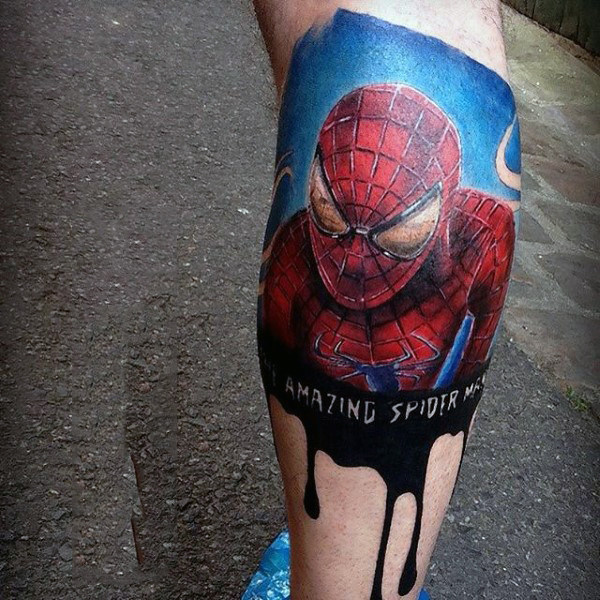 60 Ideas para Tatuajes de Spiderman (+Significados) 8