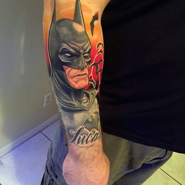 Tatuajes de Batman - Colección de las Mejores Ideas 40