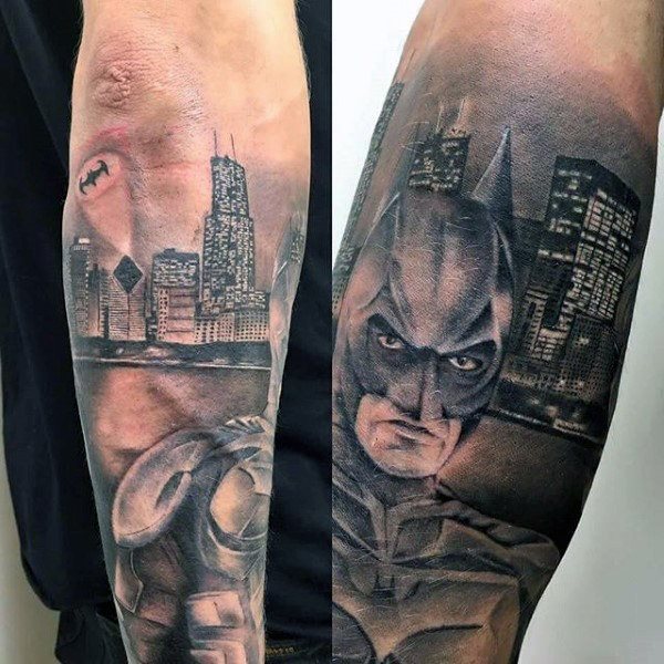 Tatuajes de Batman - Colección de las Mejores Ideas 32